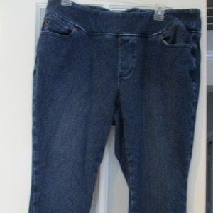 Flexibelle 18P Stretcn Ankle Zip Jeans